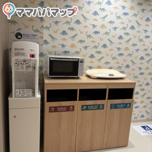 調乳用のお湯もあります