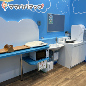 小山ゆうえんハーベストウォーク PARK TOWN EAST(1F)の授乳室・オムツ替え台情報 画像2