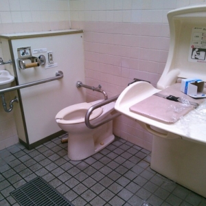 赤羽北交番隣 多機能トイレのオムツ替え台情報 画像2