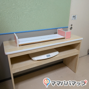 身長と体重が測れます