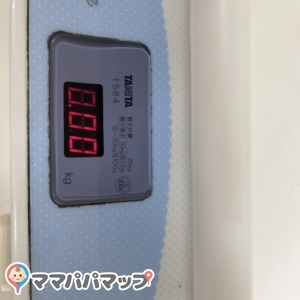 体重を測れる範囲と単位