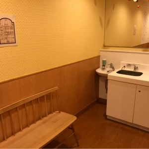 ミルク用のお湯があります。