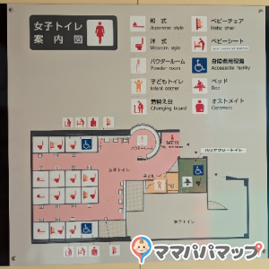圏央道狭山PA外回りのオムツ替え台情報 画像4