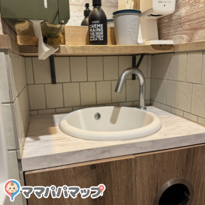 清潔な手洗い場もありました。