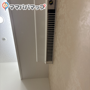 サーキュレーターがついているけど、埃まみれで怖くて付けられません…