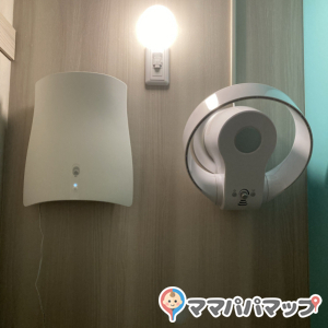 扇風機つきてます。