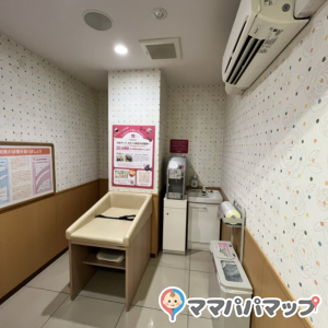 ゆめタウン大江(1F)の授乳室・おむつ替え台の写真(5枚目)