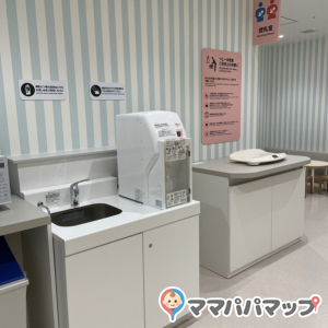 北館3階レストラン横トイレ(3F)の授乳室・オムツ替え台情報 画像7