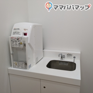 お湯、手洗い場(石鹸なし)