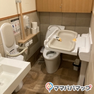オムツ交換しやすい位置でした。