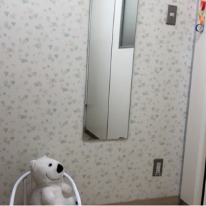 キッズスペースの中に個室の授乳室があります