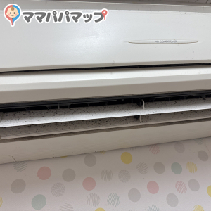 エアコンがカビだらけ