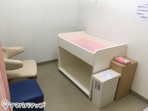 西松屋 津高茶屋店の授乳室 オムツ替え台情報