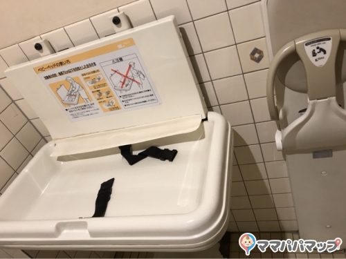 平安堂 飯田店のオムツ替え台情報