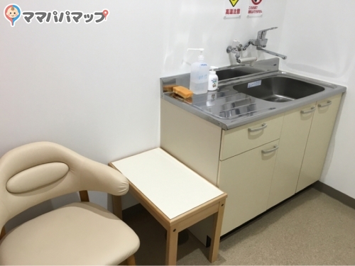 100満ボルト松江本店の授乳室 オムツ替え台情報